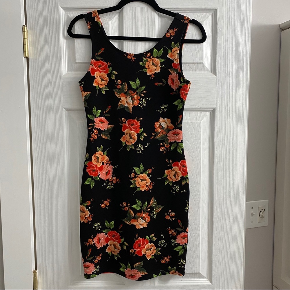 floral bodycon